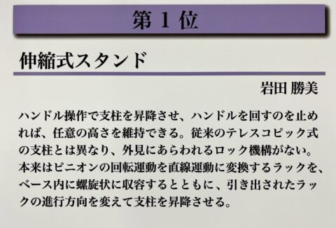 小野木科学技術振興財団よりシルバー第1位を受賞いたしました。