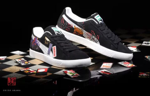 PUMA CLYDE atomos “花札”が発売されました。